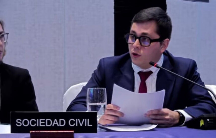 Luis Peche denunció ante la CIDH la represión trasnacional contra venezolanos en el exilio 