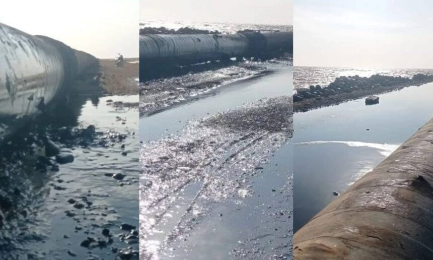 Pescadores denunciaron que un derrame petrolero registrado a inicios de marzo persiste en en Paraguaná 