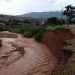 Más de 140 familias quedaron incomunicadas en una aldea de Táchira tras un derrumbe 