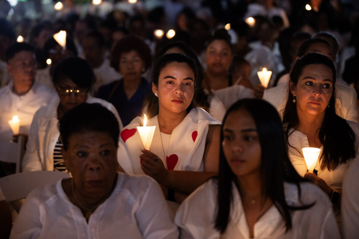 En imágenes: una vigilia recordó a las víctimas del Jet Set a un año de la tragedia en República Dominicana