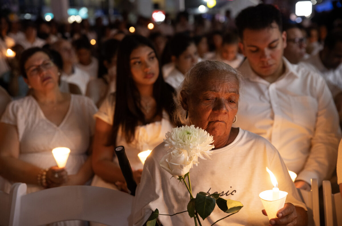 En imágenes: una vigilia recordó a las víctimas del Jet Set a un año de la tragedia en República Dominicana