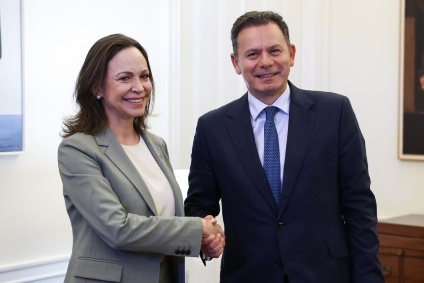 Primer ministro de Portugal recibió a María Corina Machado en Lisboa
