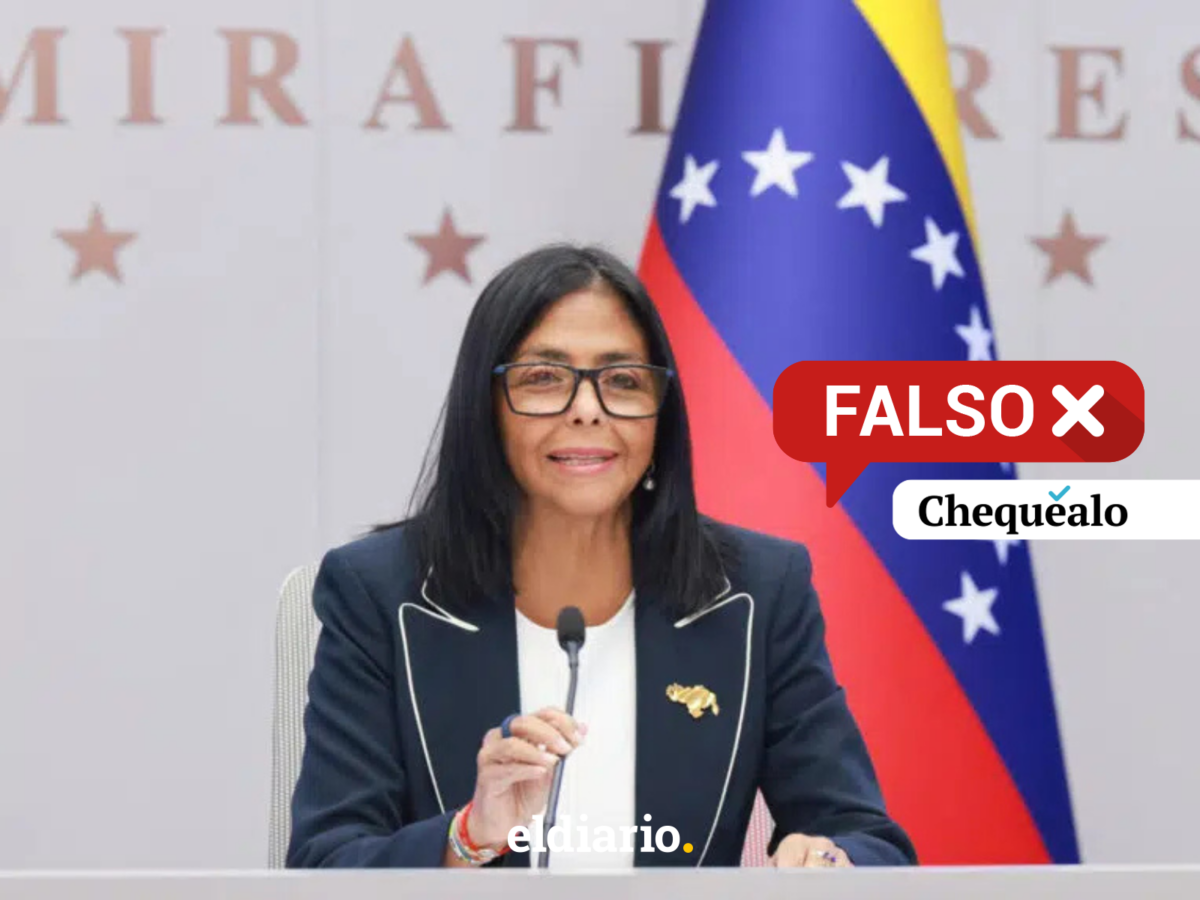 ¿Delcy Rodríguez anunció un aumento de pensiones y de un bono a 900 dólares mensuales?