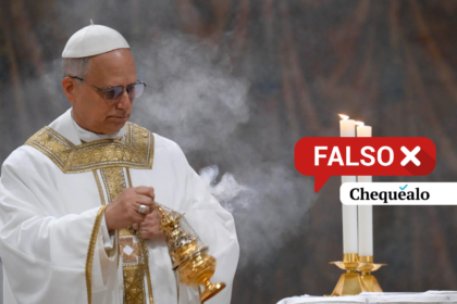 ¿El papa León XIV pidió a los estadounidenses que exijan la destitución de Trump?