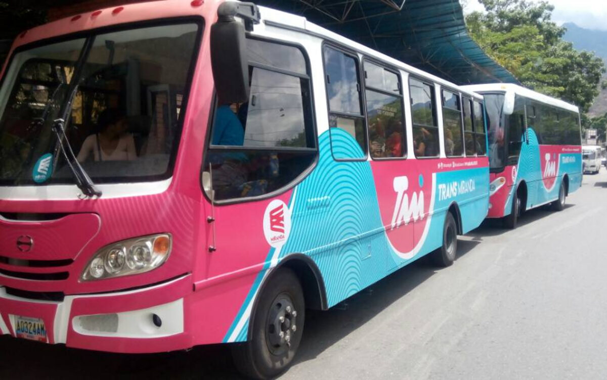 Habilitaron una ruta directa de TransMiranda desde los Valles del Tuy hasta Plaza Venezuela 