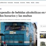 Corrección, ¿Cuáles son los horarios para el expendio de bebidas alcohólicas en Caracas?