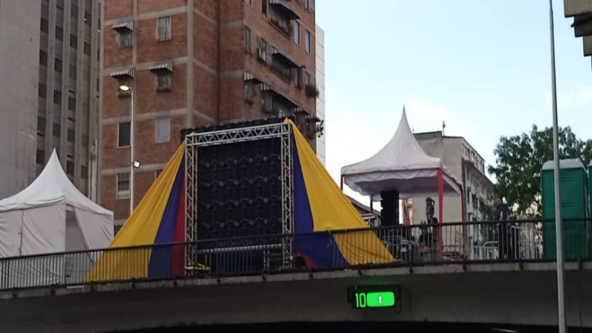 Las vías cerradas en Caracas este 9 de abril por la convocatoria de movilizaciones