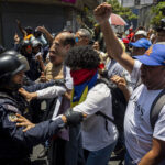 Al menos cinco personas fueron detenidas durante la marcha de trabajadores a Miraflores