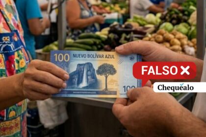 ¿Gobierno venezolano anunció la circulación de un nuevo bolívar azul?