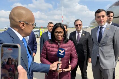 Delcy Rodríguez desde Países Bajos: “El único titular de Guayana Esequiba es Venezuela”