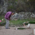 Autoridades exhumaron el cuerpo de Víctor Quero