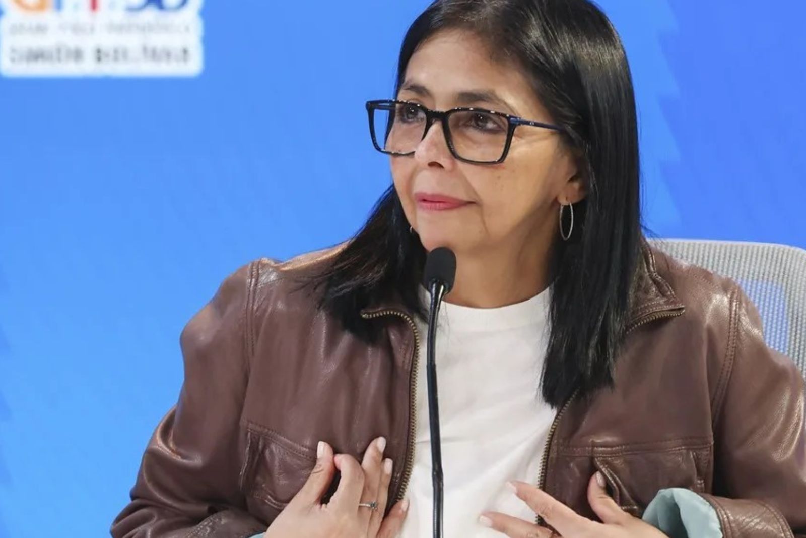 Delcy Rodríguez assured that 47% of medicines donated by the US have already been distributed in Venezuela
