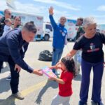 Regresaron a Venezuela 134 migrantes deportados en el primer vuelo humanitario desde Panamá