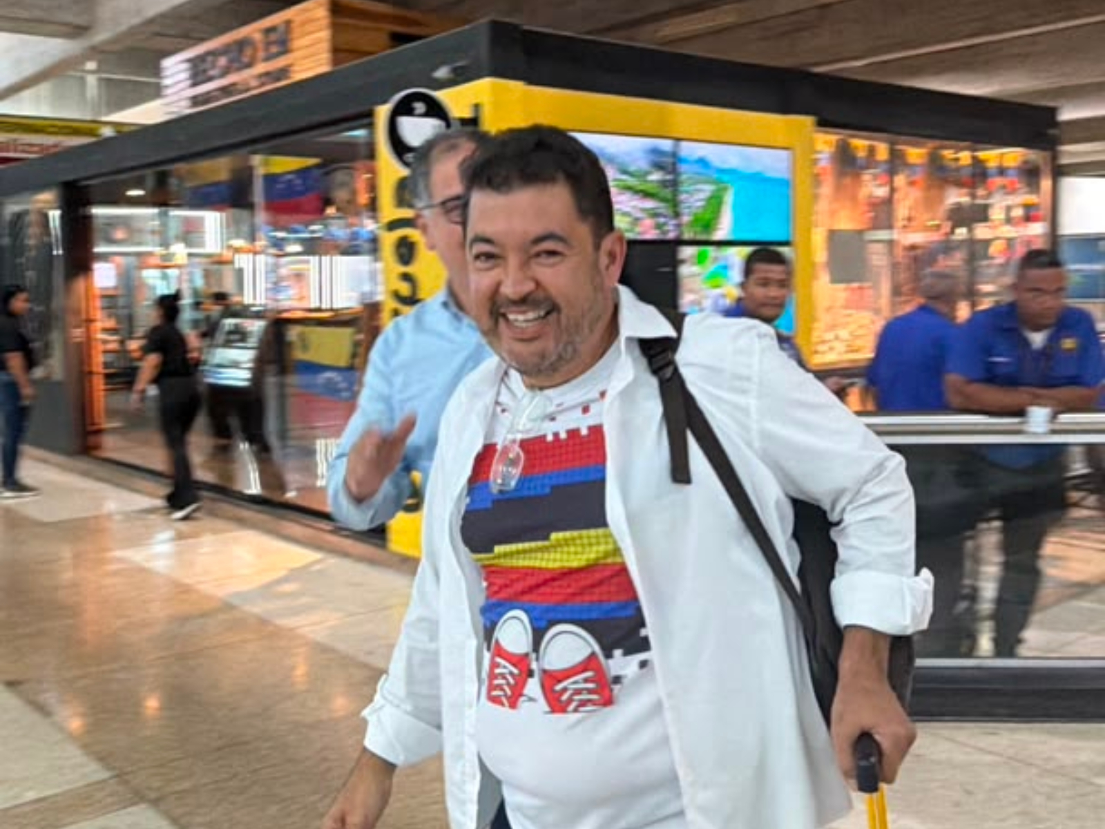Cover image for Roberto Marrero regresó a Venezuela tras casi seis años en el exilio