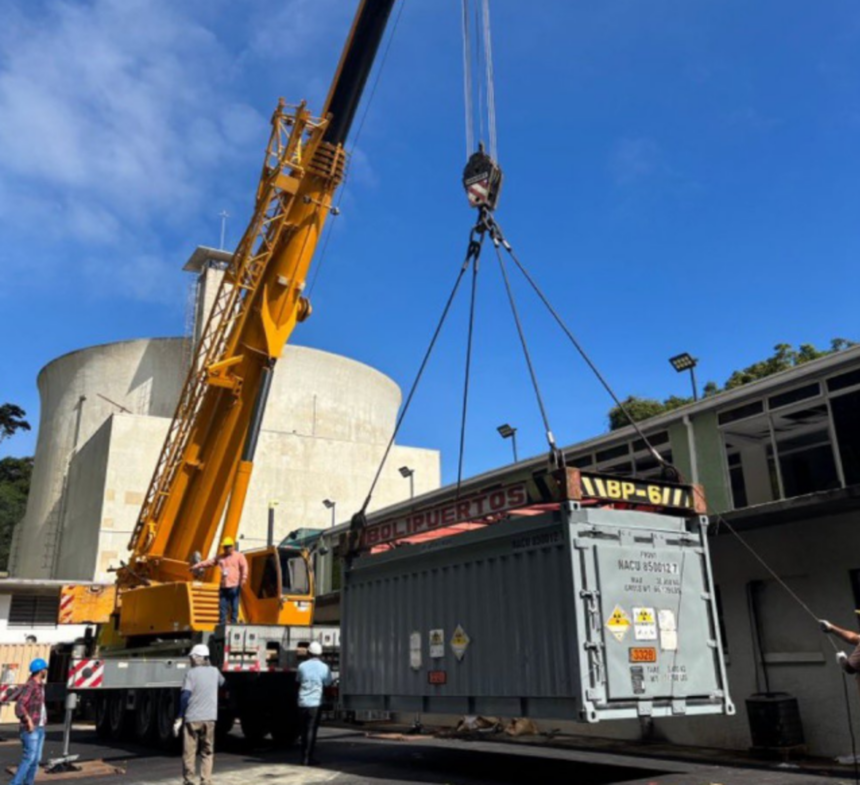 EE UU y Venezuela retiraron el uranio enriquecido del reactor de investigación RV-1
