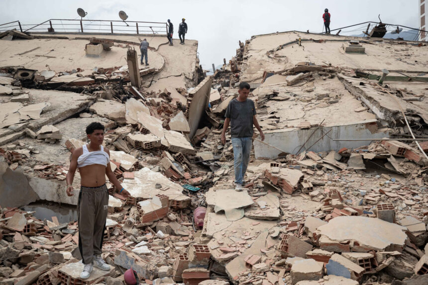 Gobierno encargado anunció la militarización de La Guaira tras terremotos