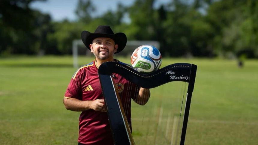 Alex Martínez llevará el joropo venezolano a las actividades del Mundial 2026