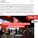 ¿Una imagen muestra a migrantes venezolanos saqueando una tienda en México?
