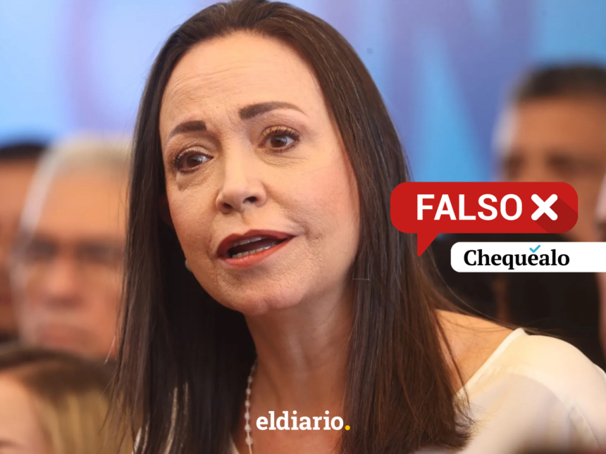 ¿EE UU confirmó que María Corina Machado tomará posesión de la presidencia de Venezuela el 22 de junio?