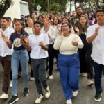 Estudiantes de la UCV protestaron contra la reprogramación de elecciones profesorales y estudiantiles