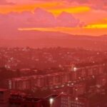 Qué es el candilazo y por qué el cielo puede verse rojo durante un atardecer