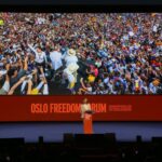 María Corina Machado en el Foro de la Libertad de Oslo: "Venezuela necesita una transición pacífica, creíble y disciplinada