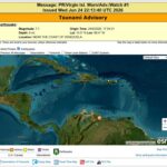EE UU emitió un aviso de tsunami para Puerto Rico y las Islas Vírgenes tras sismo en Venezuela