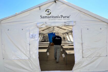 Así es el hospital de campaña de Samaritan’s Purse instalado en el Aeropuerto Internacional de Maiquetía