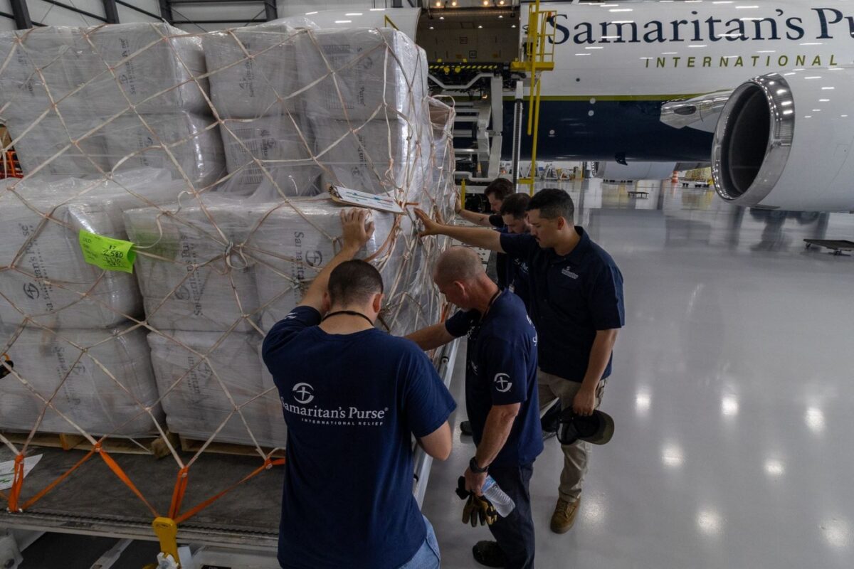 Así es el hospital de campaña de Samaritan’s Purse instalado en el Aeropuerto Internacional de Maiquetía