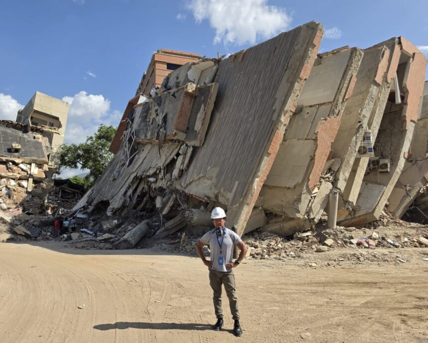 El ingeniero japonés Miyamoto estimó que al menos el 30 % de los escombros en La Guaira es reutilizable