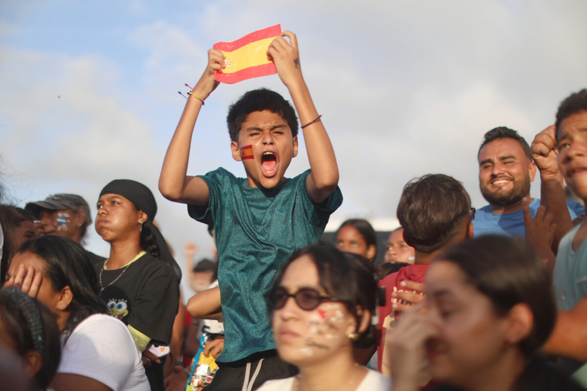 La final del Mundial: un antídoto para la angustia de los afectados por los terremotos en Venezuela