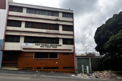 Colapsó parte de la estructura del Colegio San Judas Tadeo de La Pastora en Caracas tras los terremotos