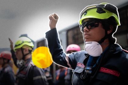 Bajo los escombros buscan el latido de la esperanza: la abnegación del Cuerpo de Bomberos Voluntarios de la UCV