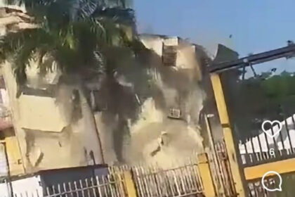 Se desplomó un edificio en Guarenas una semana después de los terremotos en Venezuela