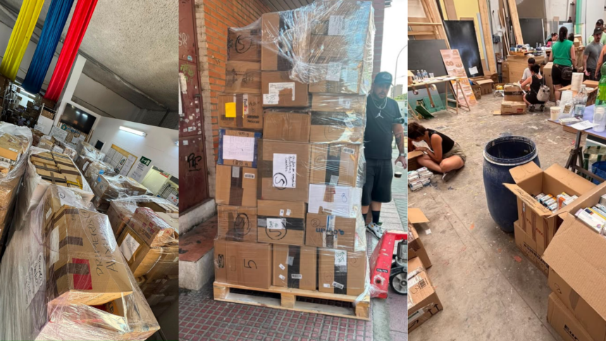 En España gestionan el envío de más de 200 toneladas de ayuda humanitaria a Venezuela