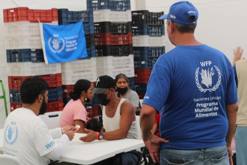 El Programa Mundial de Alimentos ha atendido a más de 100.000 personas en Venezuela tras un mes de los terremotos