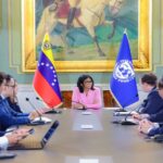 Delcy Rodríguez abordó con el FMI el uso de reservas internacionales para la reconstrucción tras los terremotos