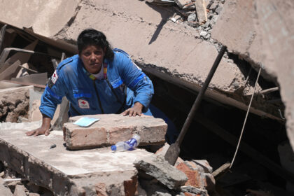 Las imágenes del terremoto de 7,4 en Colombia