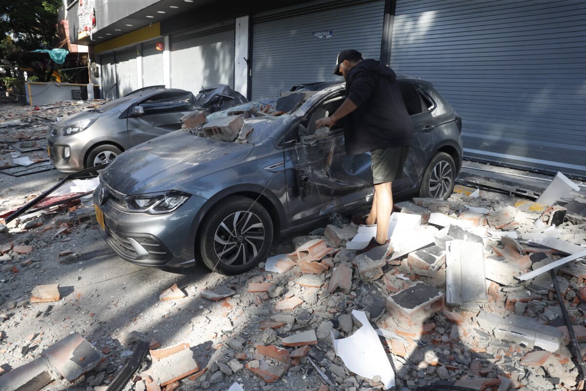 Terremoto en Colombia: reportaron daños en edificios de varias ciudades