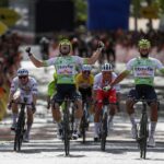 El ciclista venezolano Leangel Linarez ganó la tercera etapa de la Volta a Portugal