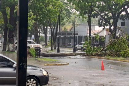Lluvias y vientos huracanados causaron daños en Monagas y Yaracuy