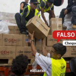 ¿Un camión con ayuda humanitaria salió desde Apure hasta Colombia para apoyar a las víctimas del terremoto?