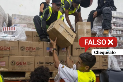 ¿Un camión con ayuda humanitaria salió desde Apure hasta Colombia para apoyar a las víctimas del terremoto?