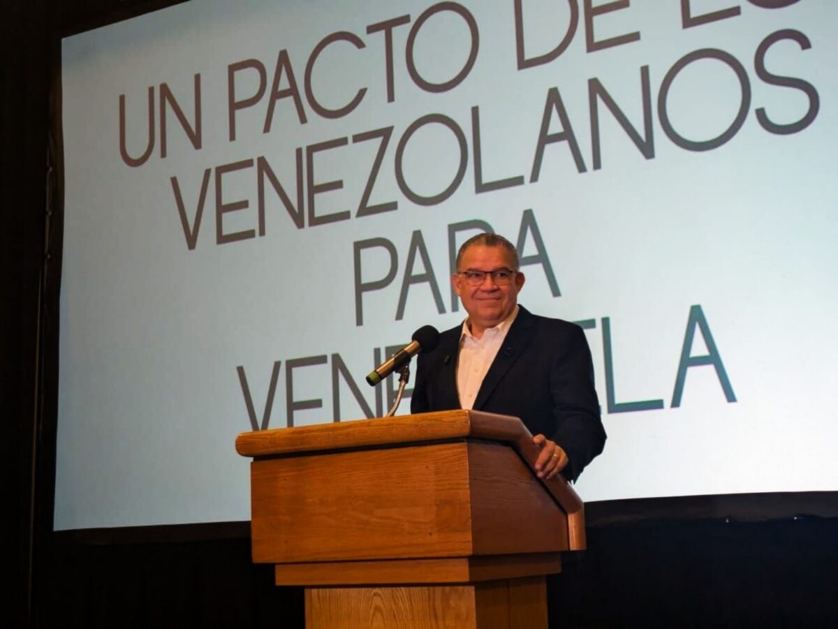 Enrique Márquez sostuvo que habrá elecciones en Venezuela cuando se cumplan las etapas de la transición