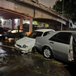 Más de 60 vehículos resultaron afectados tras el desbordamiento del río en la Valle-Coche
