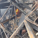 Reportaron incendio en la zona industrial de El Llanito
