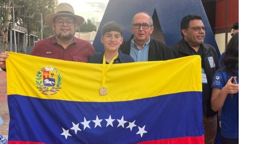 Luis García ganó medalla de oro en la Olimpiada de Matemáticas de Centroamérica y el Caribe