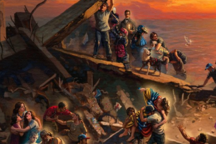 Oscar Olivares presentó una obra que retrata el dolor y la solidaridad tras los terremotos en Venezuela