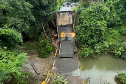 Colapsó puente El Pao que conecta San Juan de los Morros con San Sebastián de los Reyes