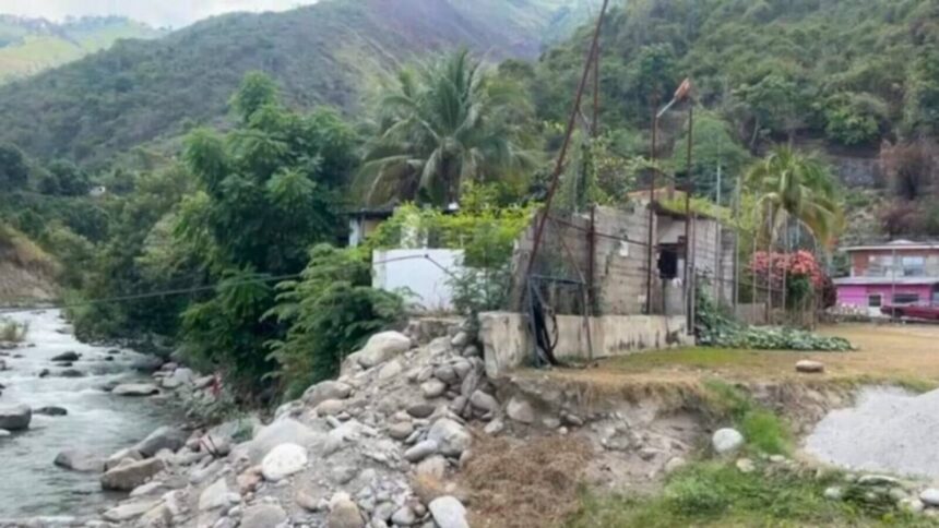 El cauce del río Motatán amenaza a más de 200 familias vulnerables en el sector Cumbe de Valera